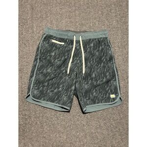 Vuori banks shorts mens green medium drawstrings V330 unlined active